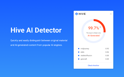 image for Hive AI Detector