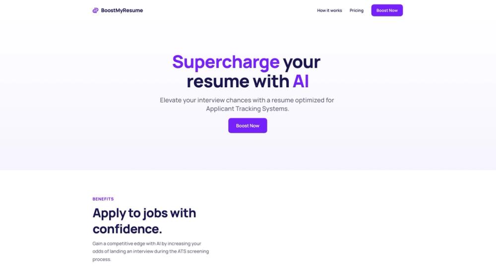 image for Boost My Resume