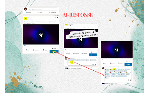 image for AIResponse - AI Reply Generator for LinkedIn