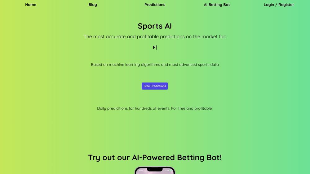 image for Sports AI