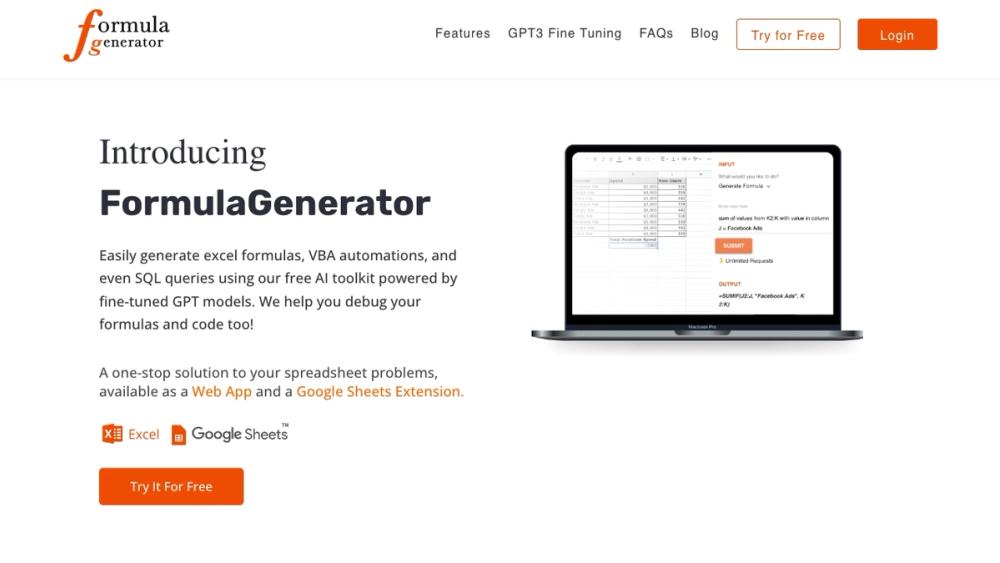 image for Formula Generator