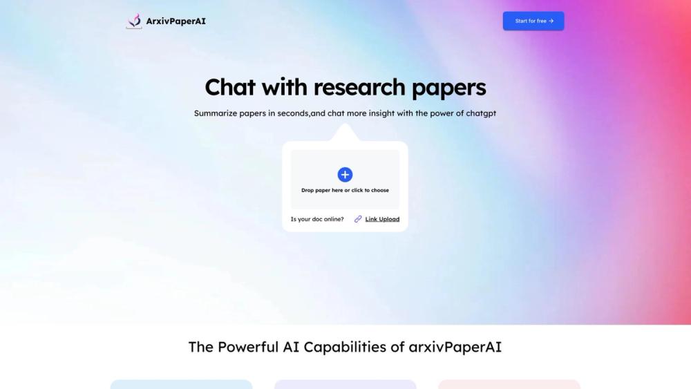 image for ArxivPaperAI