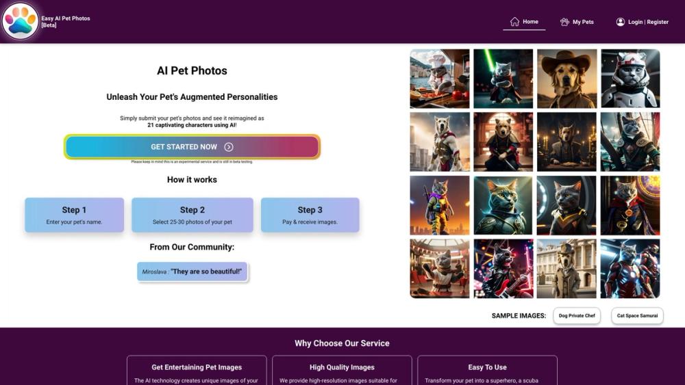 image for AI Pet Photos