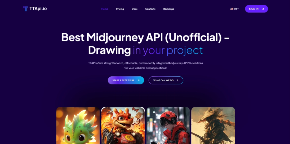 image for Midjourney API