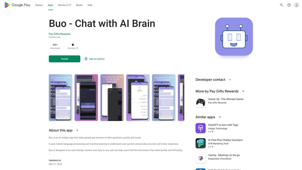 image for Buo - Chat with AI Brain