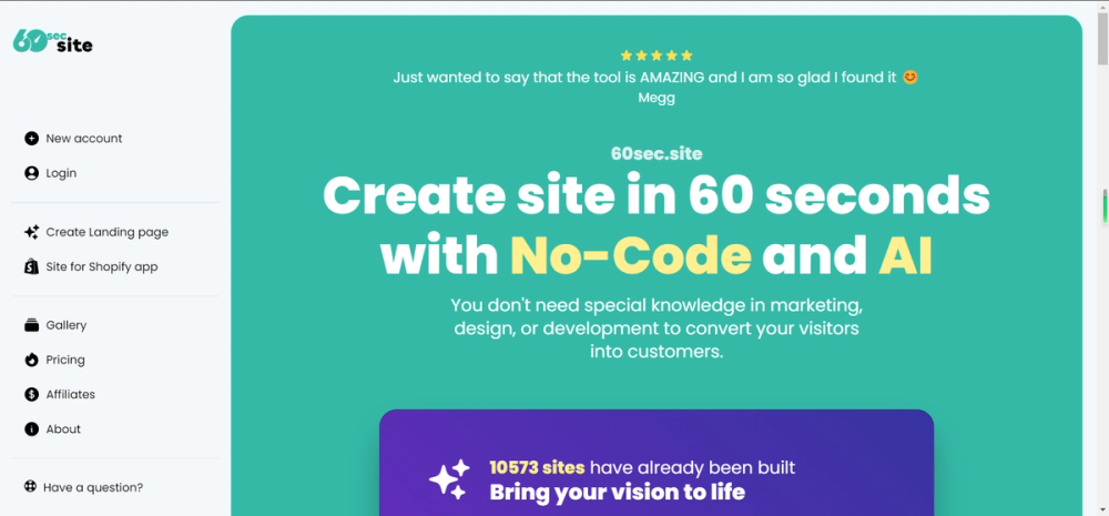 image for 60sec.site