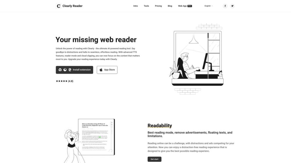 image for Clearly Reader