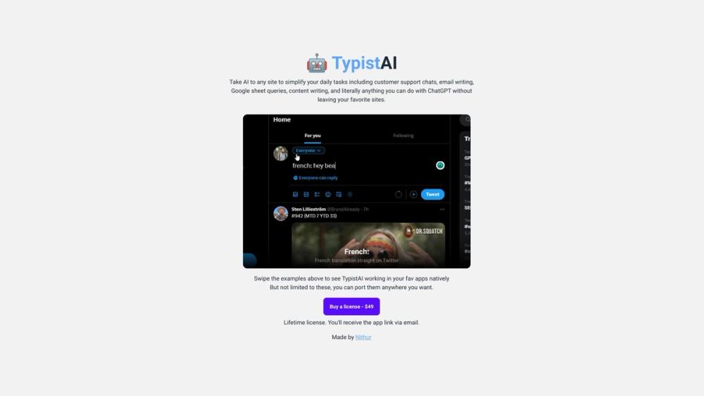 image for Typist AI