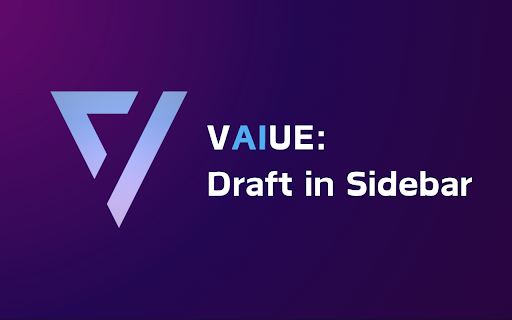 image for VAIUE - Draft in Sidebar