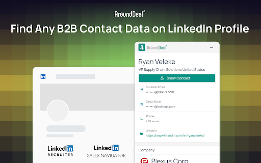 image for Free B2B Contact Info by AroundDeal