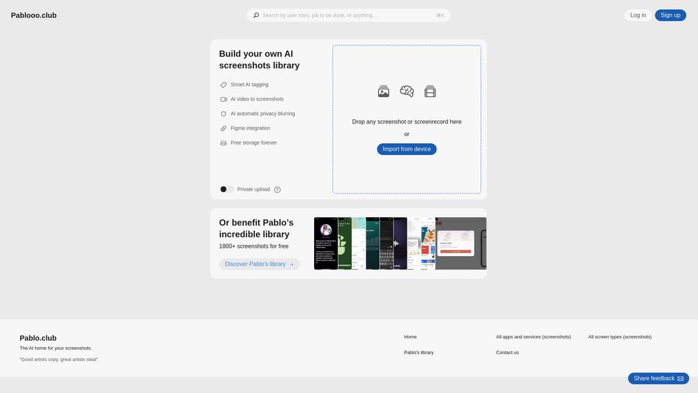 image for Pablooo.club - Free screenshots library
