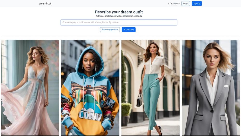 image for AI generated clothes