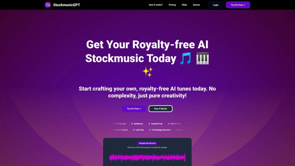 image for StockmusicGPT
