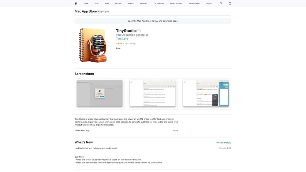image for TinyStudio