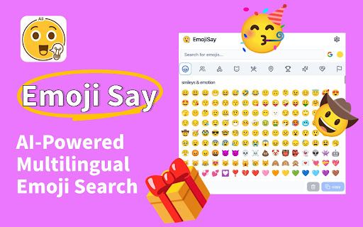 image for Emoji Say - AI-Powered Ultimate Emoji Companion