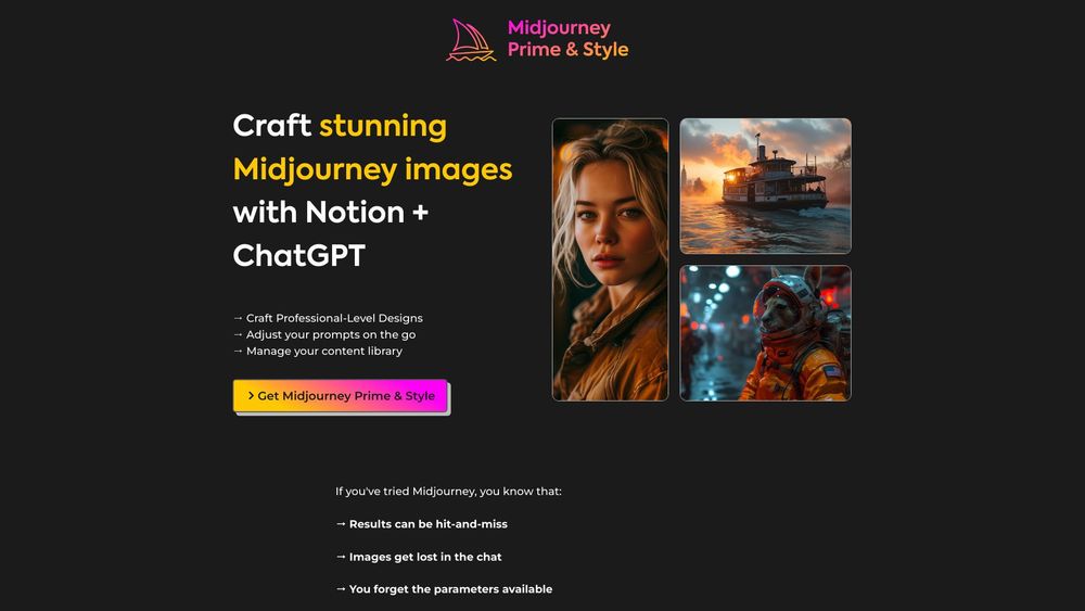 image for Midjourney Prime & Style