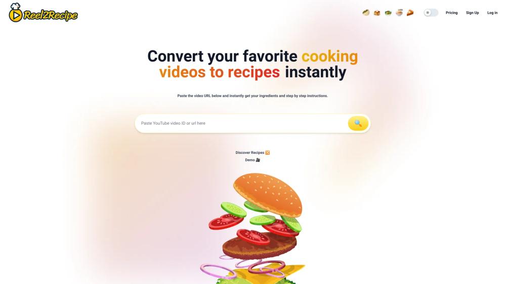 image for Reel2Recipe