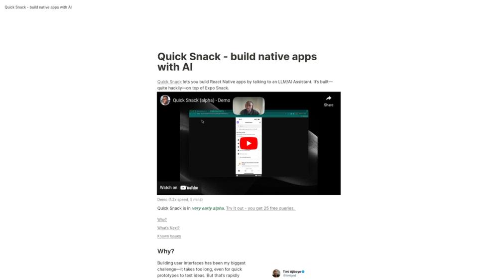 image for Quick Snack