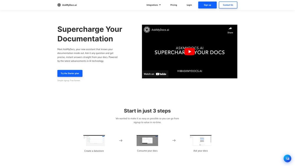 image for AskMyDocs.ai
