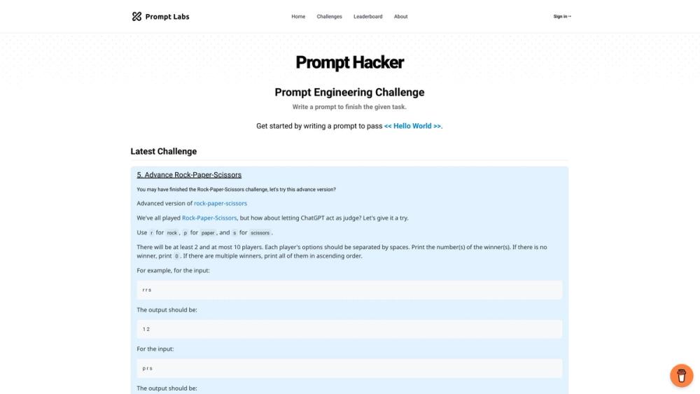 image for Prompt Hackers MVP