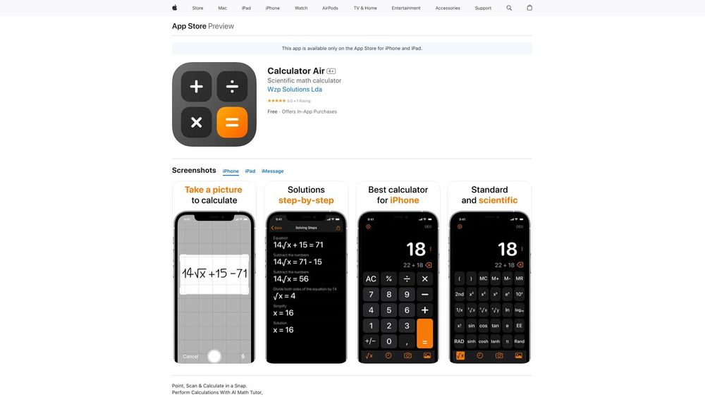 image for Calculator Air