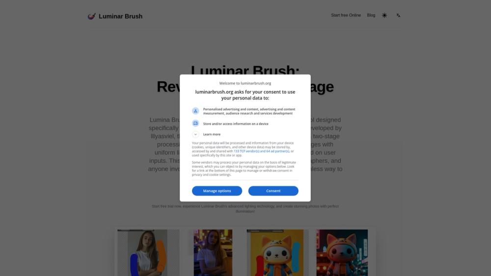 image for Luminar Brush: AI Illumination Tool