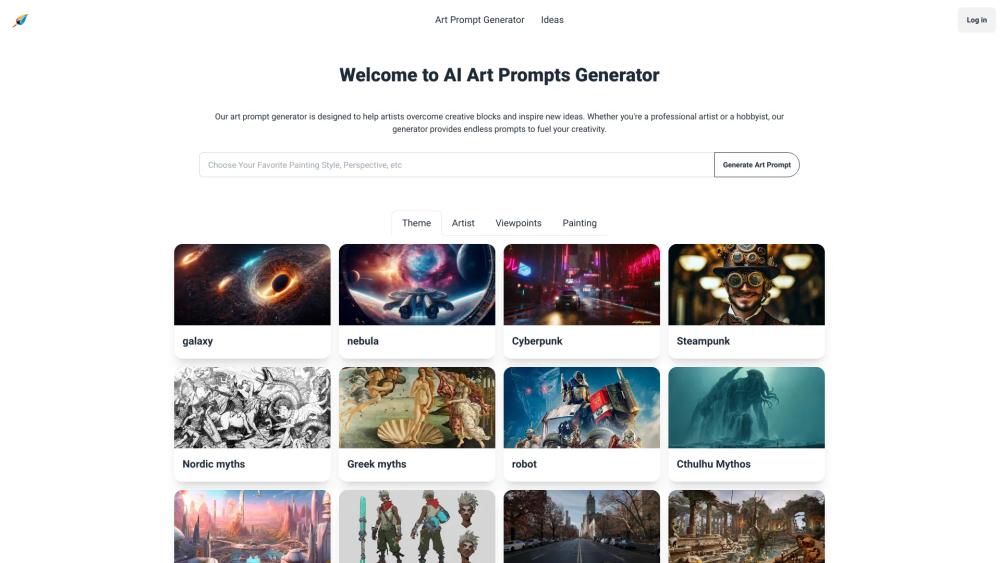 image for AI Art Prompt Generator