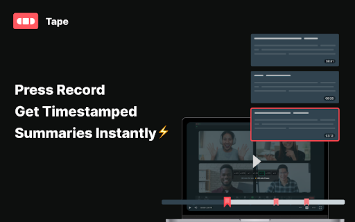 image for Tape - AI Meeting Summaries, No Bots