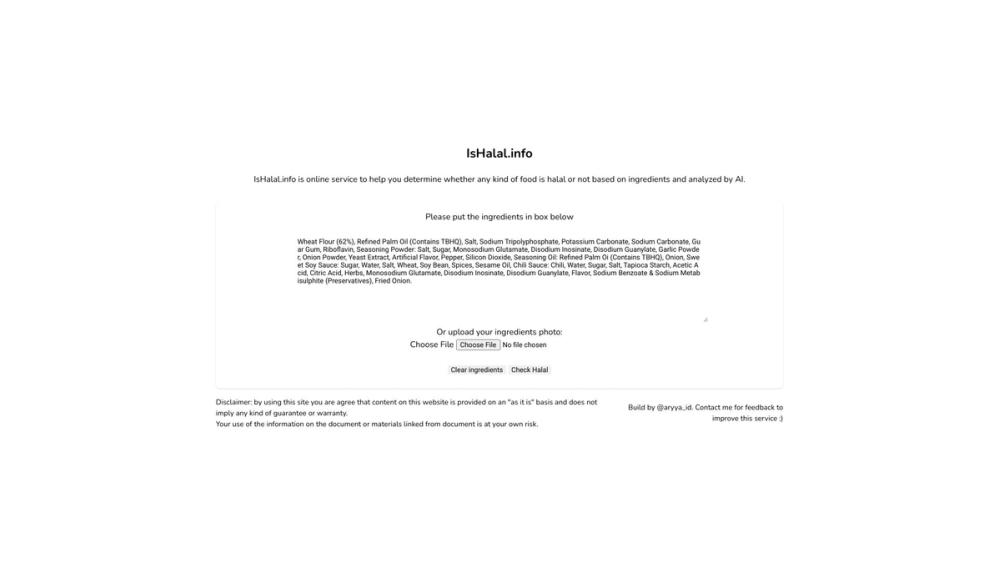 image for IsHalal.info