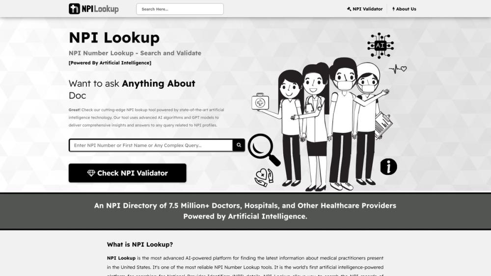 image for NPI Lookup