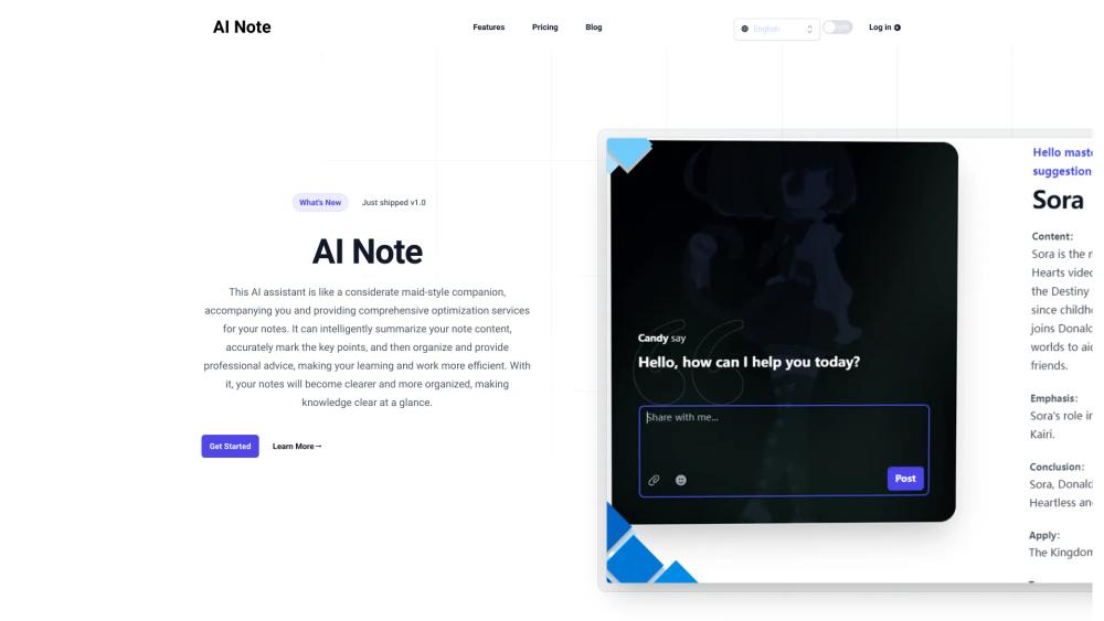 image for AI Note