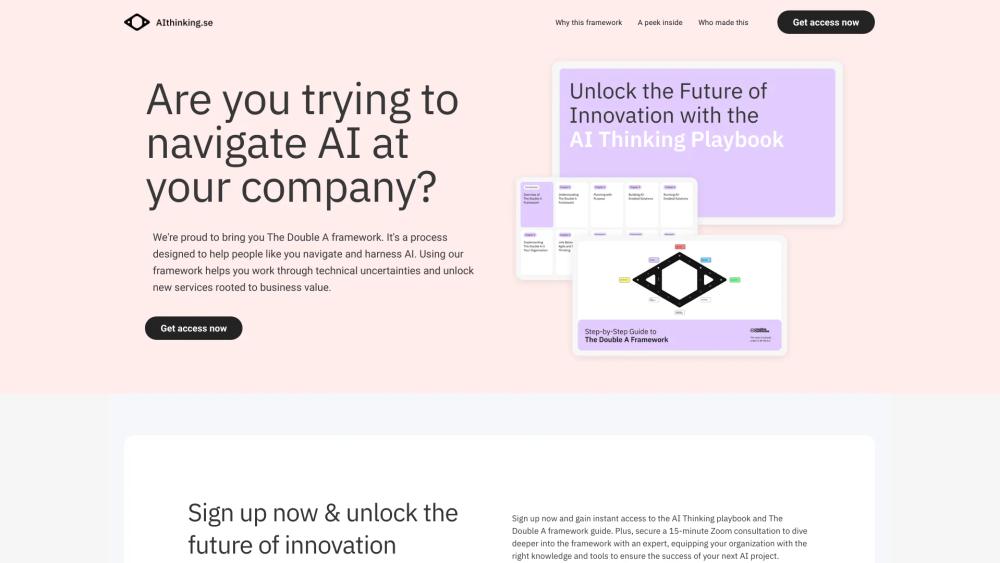 image for Double A Framework: AI-Driven Innovation