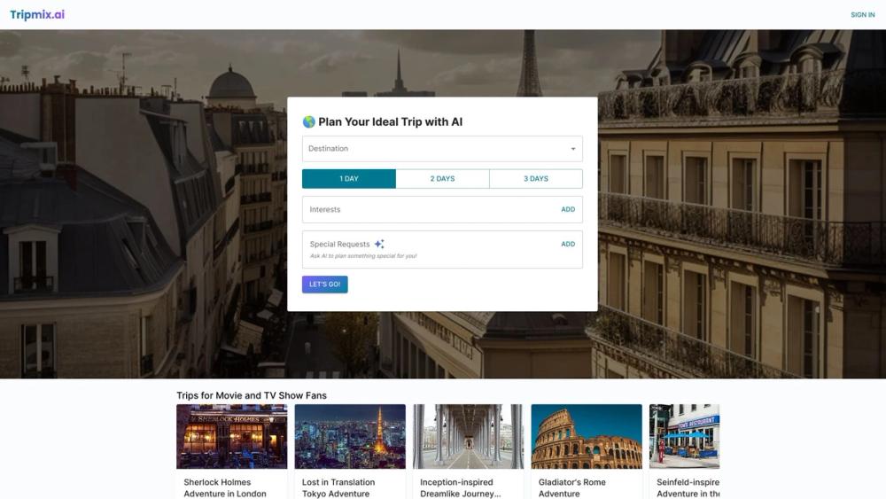 image for Tripmix.ai