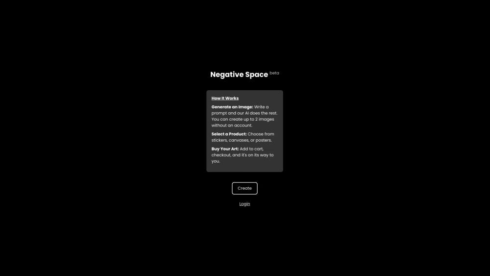 image for Negative Space