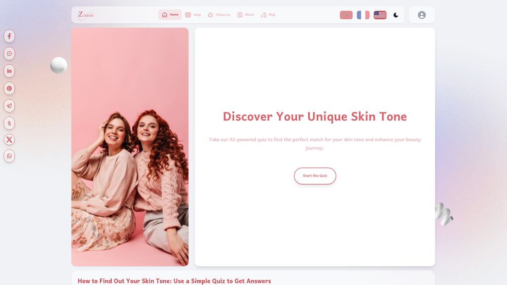 image for Personalized Beauty Quiz