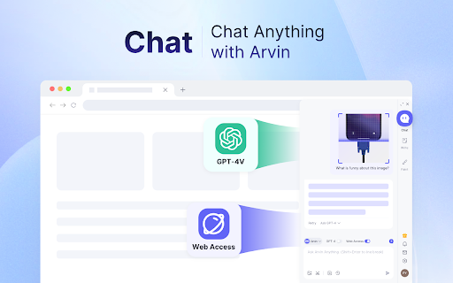 image for Arvin: 1-click to Use AI Copilot Anywhere