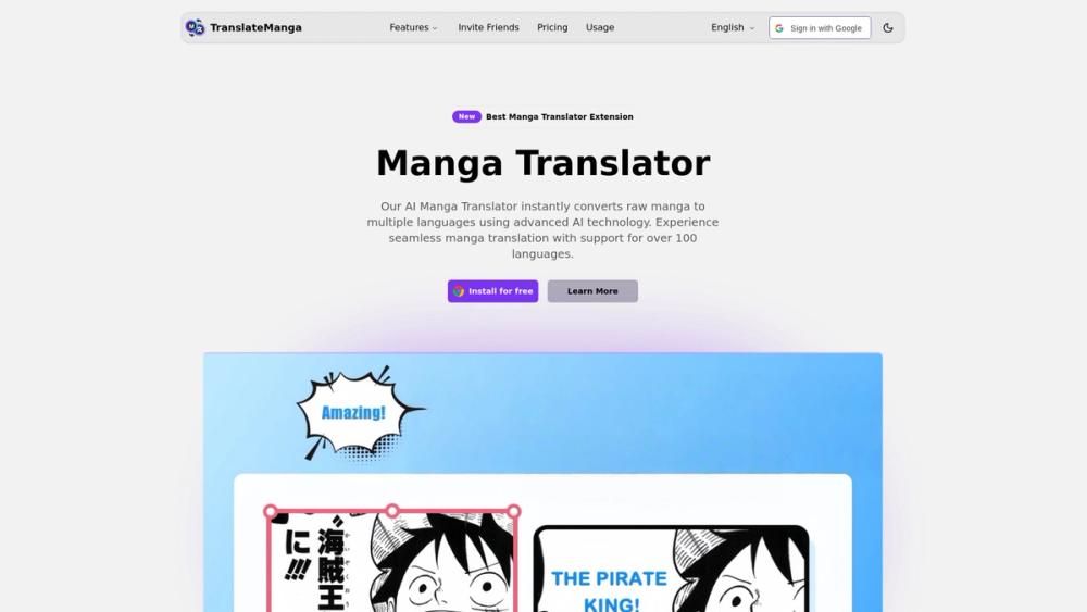 image for Manga Translator