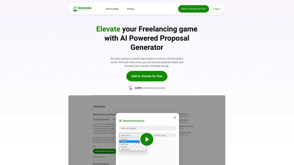 image for Generate Proposal