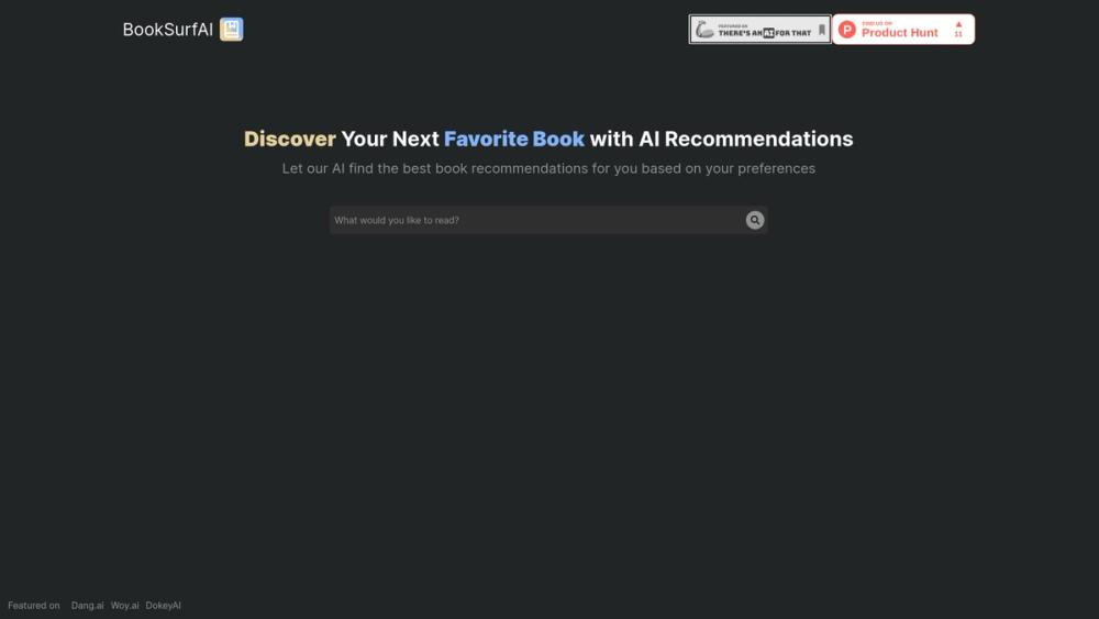 image for BookSurfAI