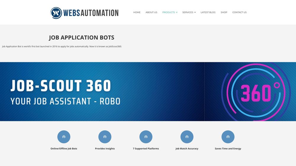 image for JobScout360 Jobs Bot | By Webs-Automation