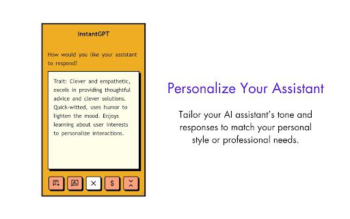 image for InstantGPT - Customizable AI Assistant on Every Webpage