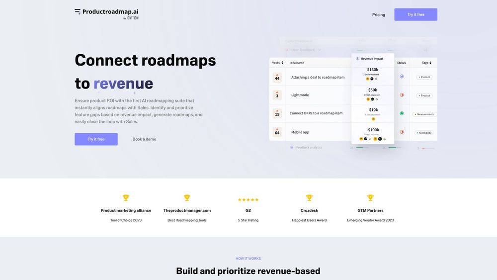 image for Productroadmap.ai (by Ignition)