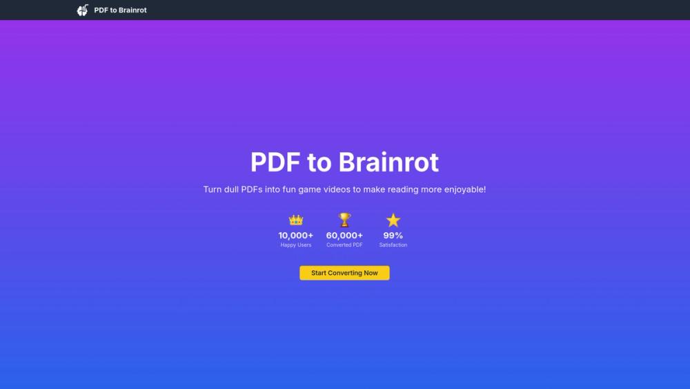 image for PDF to Brainrot