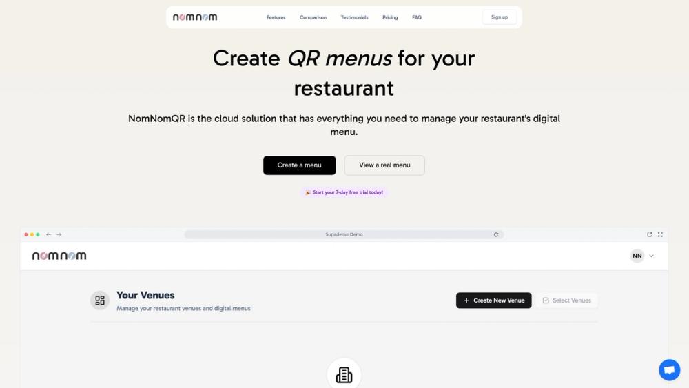 image for NomNomQR