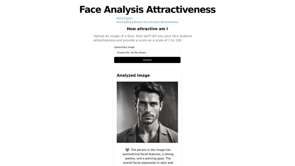 image for Face Analysis Attractiveness