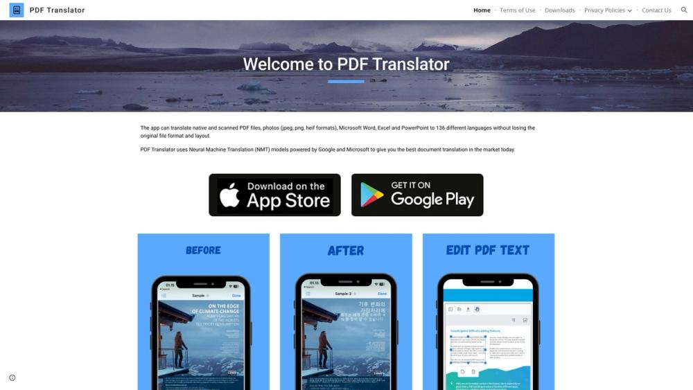 image for PDF Translator & Editor