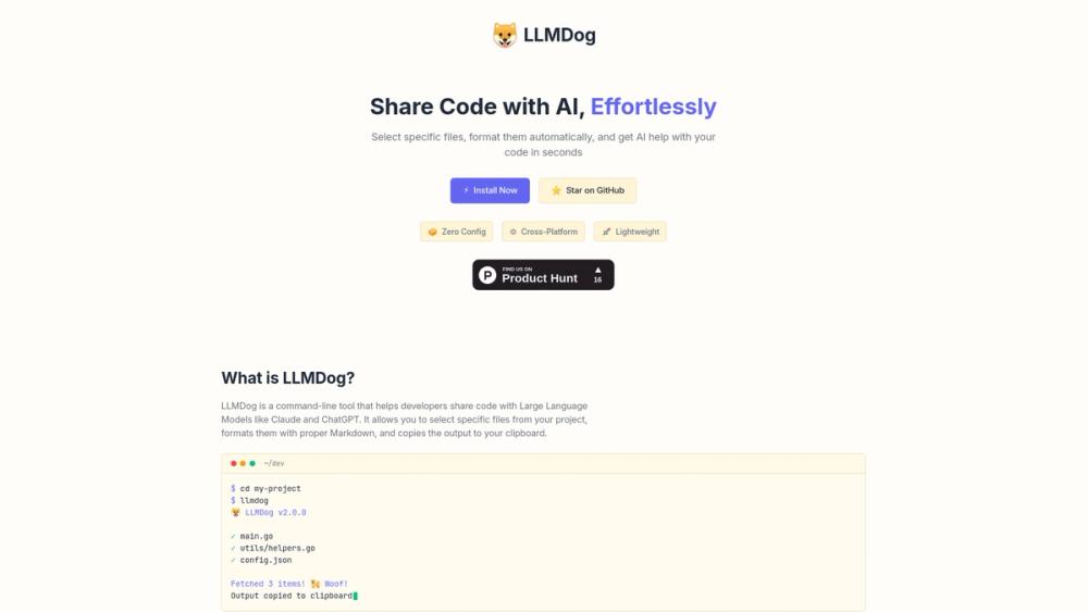 image for LLMDog