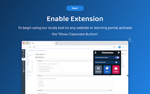 image for Classmate - AI Homework Help