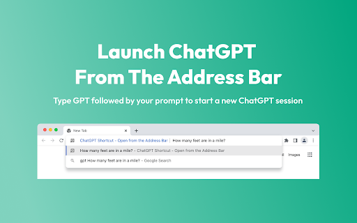 image for ChatGPT Shortcut - Open from the Address Bar