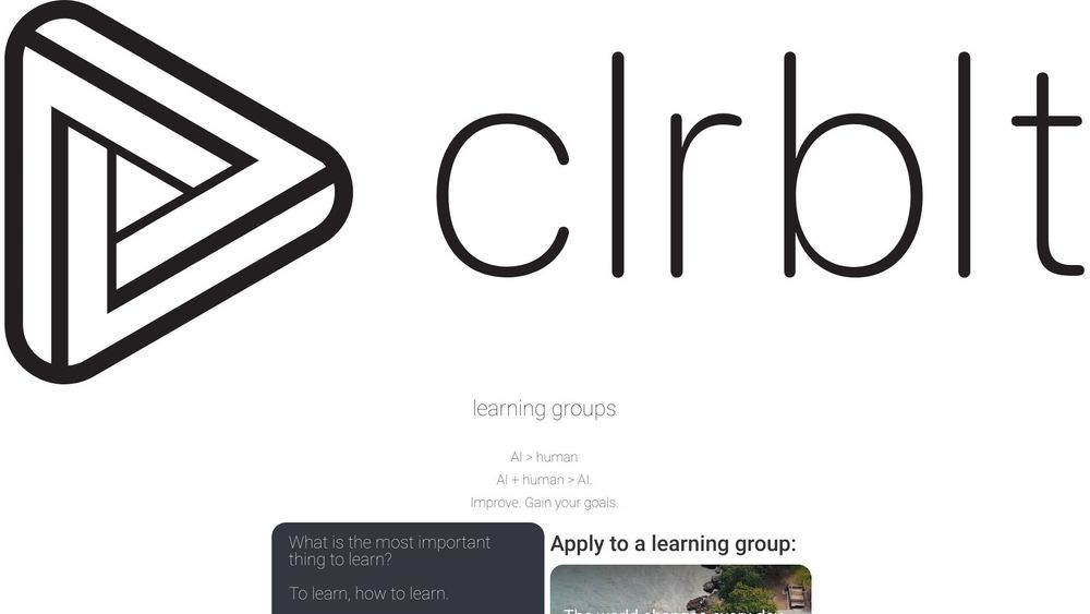 image for clrblt learning groups
